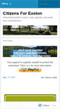 Mobile Screenshot of citizensforeaston.org
